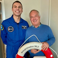 Astronauten Marcus Wandt hos Skärgårdsradion