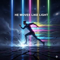 He Move like light