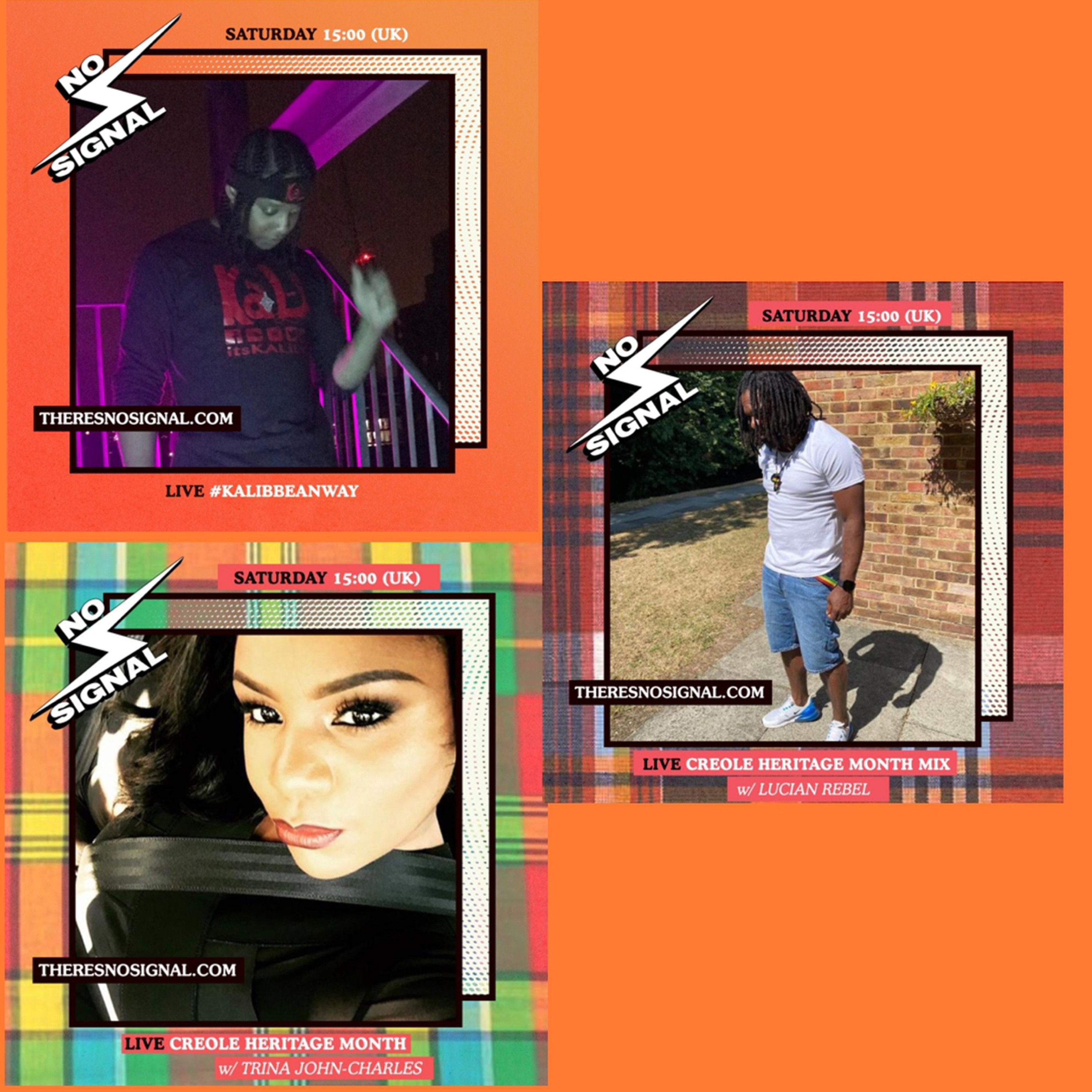 Zess Dancehall + Kweyol Special @Trinajc_ @Lucianrebel  23/10/21  #KalibbeanWay  @Theresnosignall episode artwork