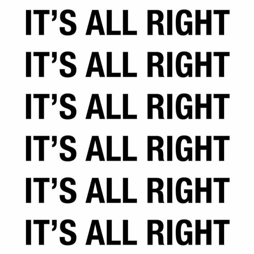 It's All Right  (acapella version)