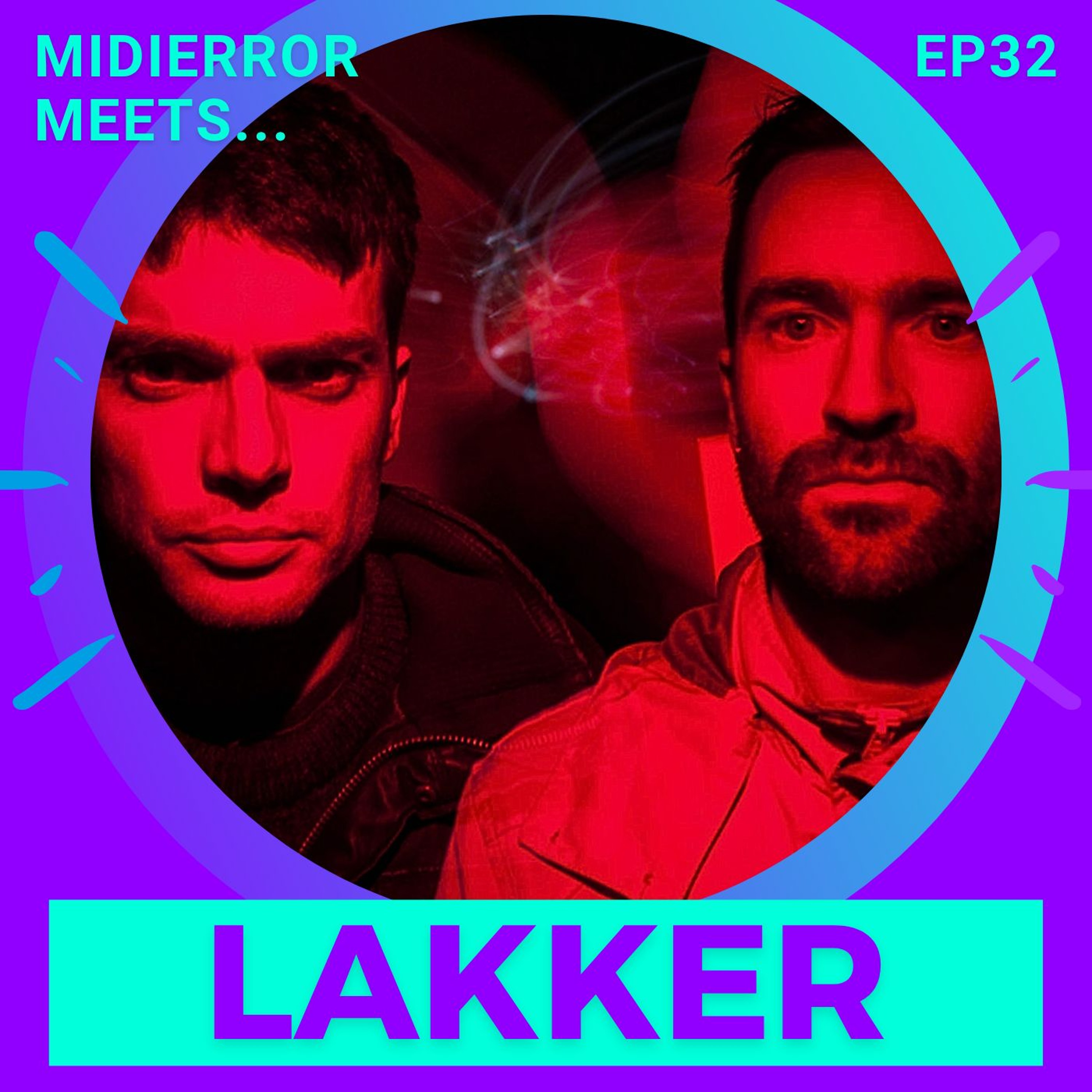 midierror meets... Lakker [EP32] Electronic Music Duo episode artwork
