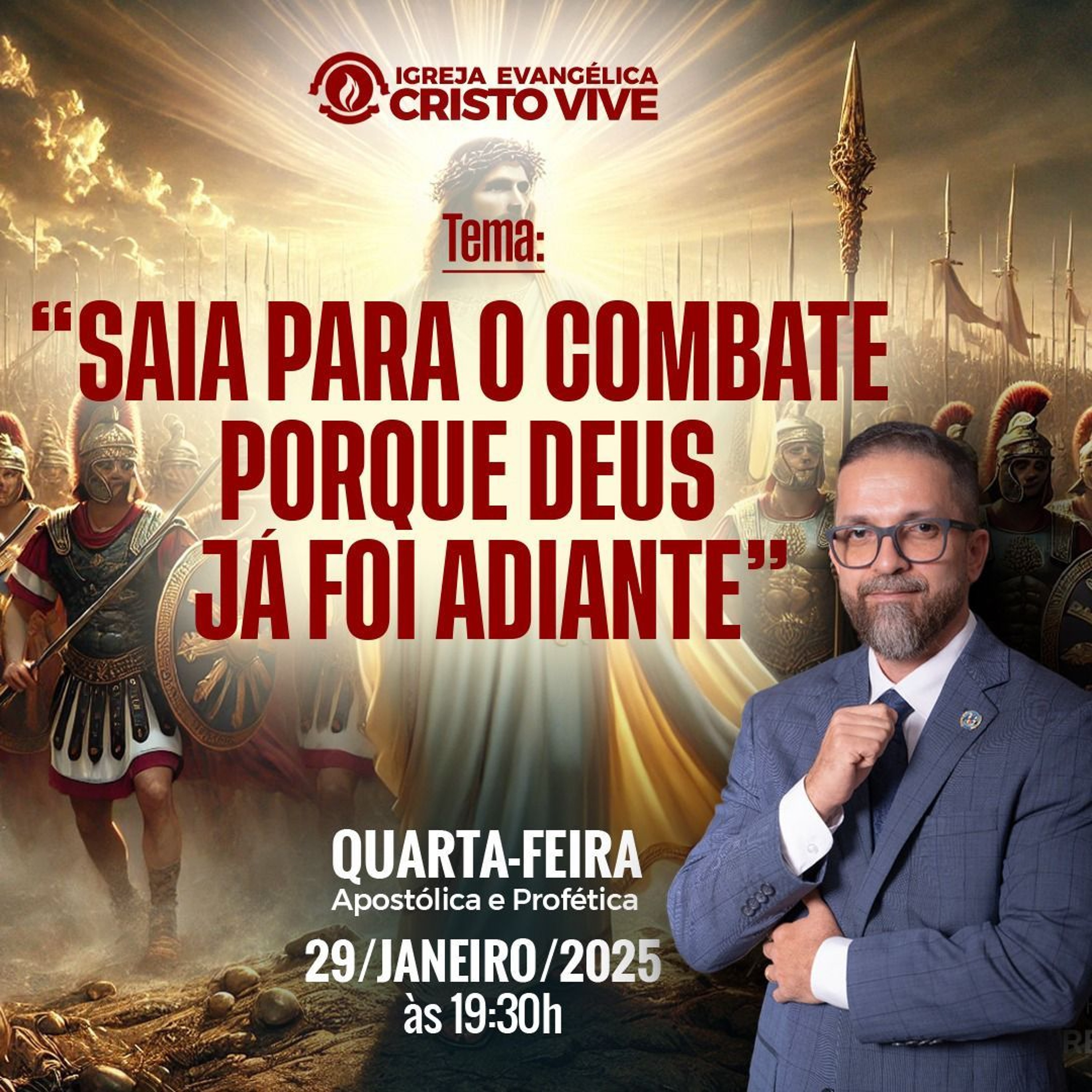 Igreja Evangélica Cristo Vive - Ap. Miguel Ângelo
