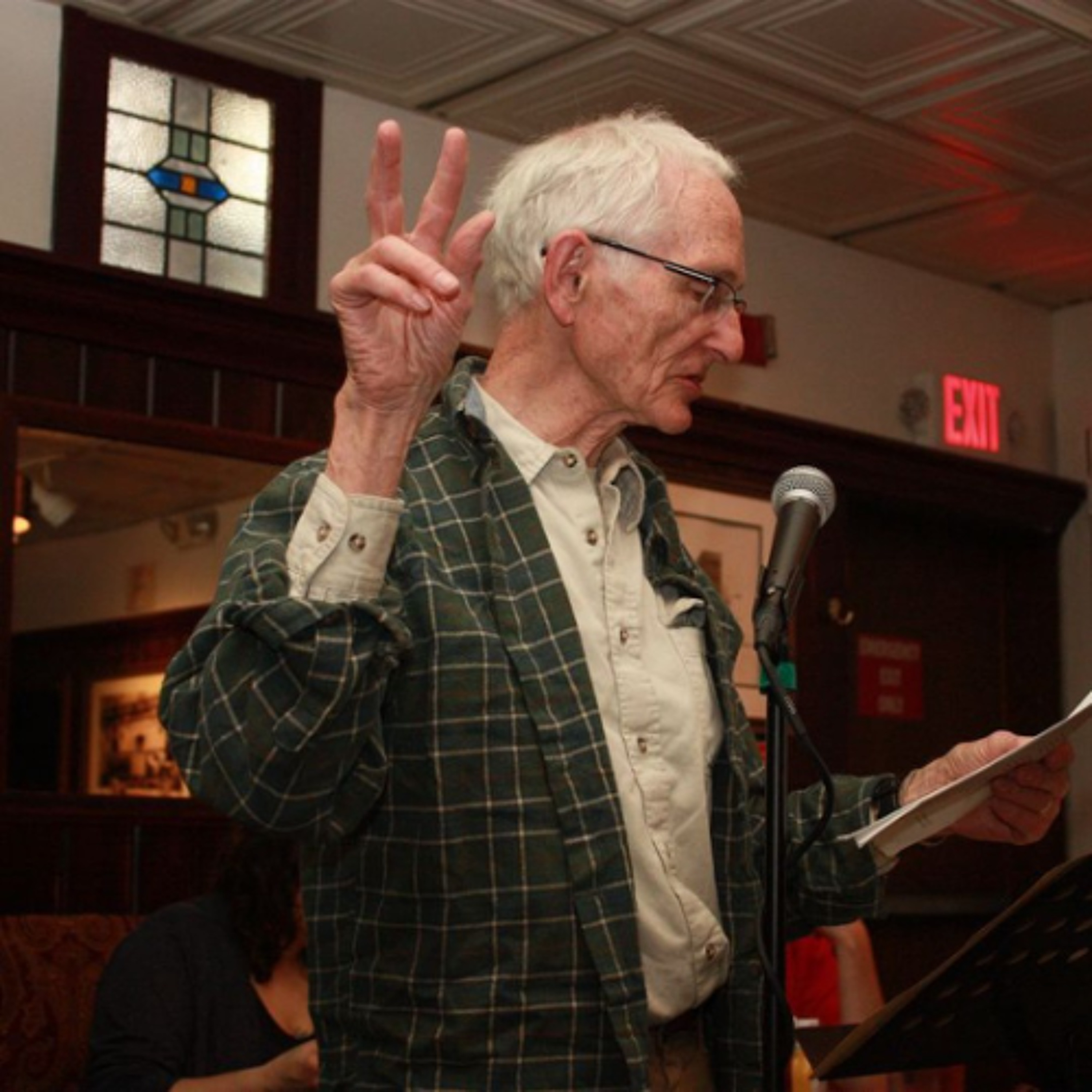 Next Up to The Mic: Howard Kogan & Malcolm Willison at McGeary’s episode artwork