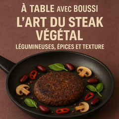 L’Art du Steak Végétal — Légumineuses, Épices et Texture