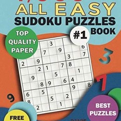❤read✔ 1,000++ All EASY Sudoku Puzzles Book: Top Quality Paper, Best