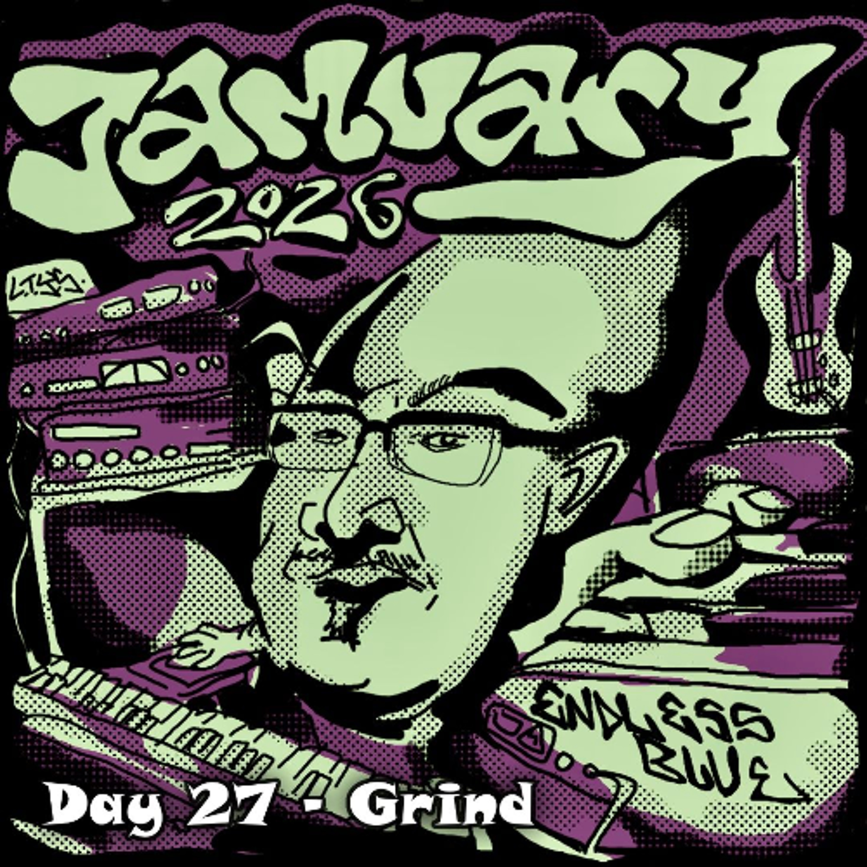 Day 27 - Grind episode artwork