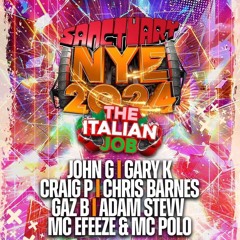 SANCTUARY@BOX ARENA NYE 2024 THE ITALIAN JOB ROOM 2.