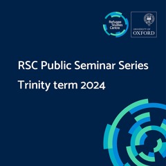 Public Seminar Series Trinity term 2024