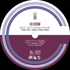 DJ Cosm - Rules Feat Sadat X, El Da Senseï, Prince Po B/W Djar One Remix [45 Snippet]