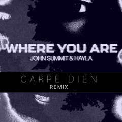 John Summit & Hayla - Where You Are (Carpe Dien Remix)