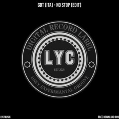 LYC FREEDOWNLOAD 089: GDT (ITA) - No Stop (Edit)