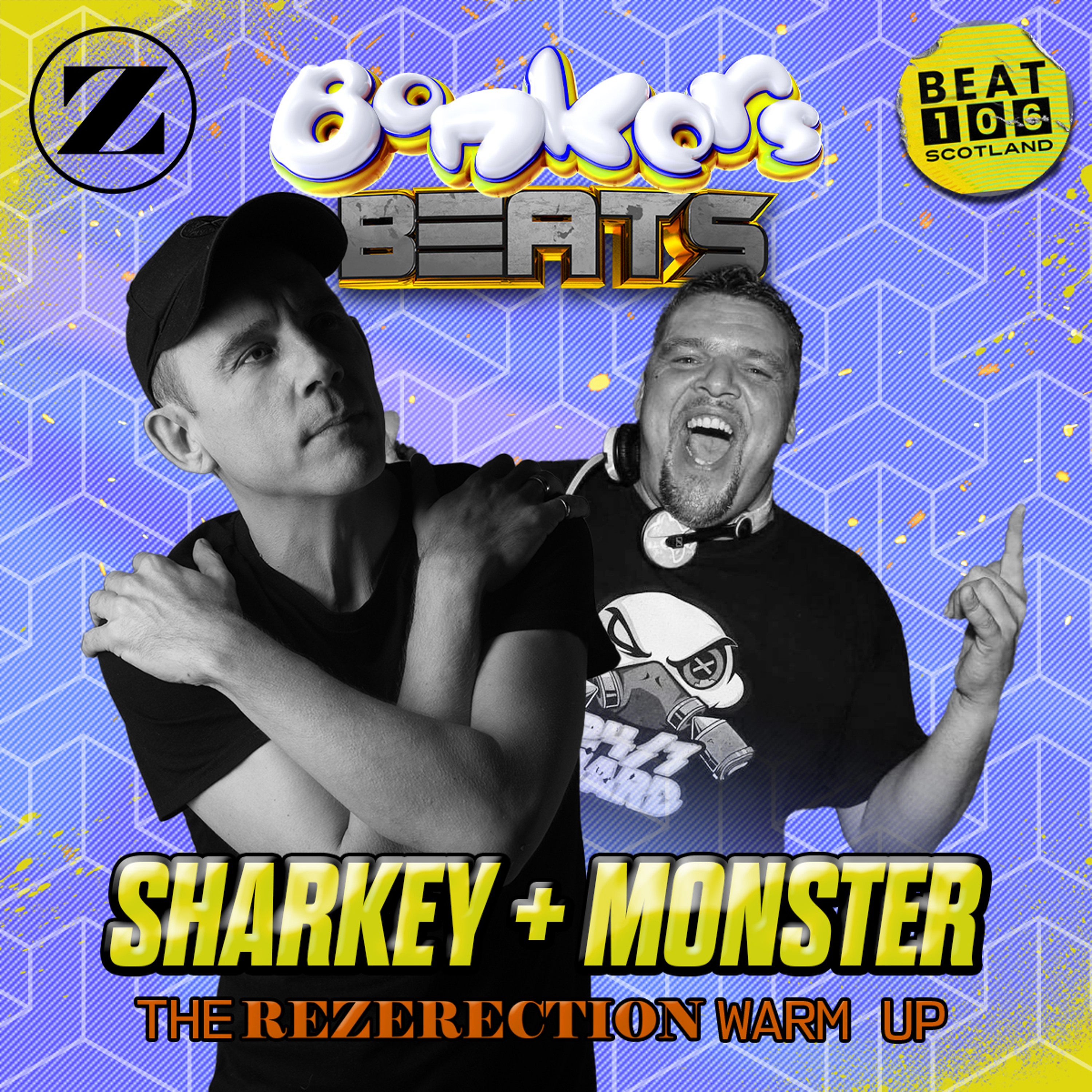 Sharkey & Monster - Rezerection Special - Bonkers Beats 145 - 05.04.24.