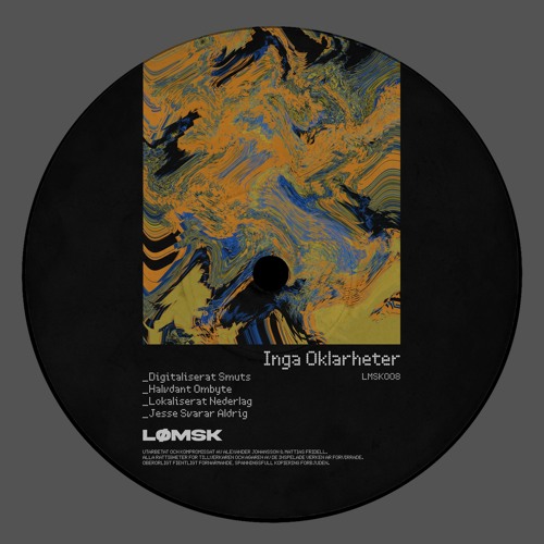 Alexander Johansson & Mattias Fridell - Digitaliserat Smuts [Premiere I LMSK008]