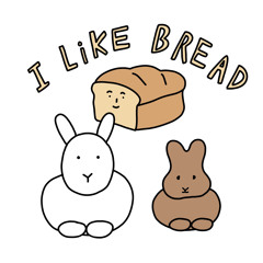 Rabbit Song like BREAD🍞for my bunny BORI🐰