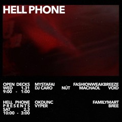 MachAol @ Hellphone, Brooklyn 2024 | 31 Jan