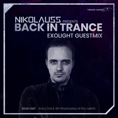 Nikolauss - Back in Trance #77 Exolight Guestmix @Trance Energy Radio 11.03.20