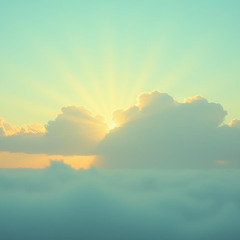 Beyond the clouds