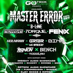 BROOKY - GOTECK AUDIO: MASTER ERROR (100% PROD SET) W B-LINE & MORE COMP ENTRY