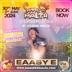 SUMMER IN MALTA | 30TH MAY - 3RD JUNE | 90's/2000's DANCHEALL PROMO MIX CD