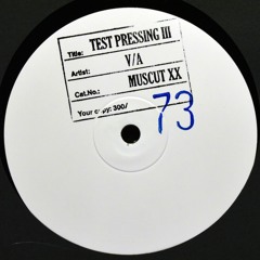 V/A Test Pressing III (Muscut XX, 12", 2020) Excerpts