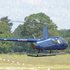 Helicopter Hovers and Departs