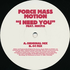 I Need You - Original Mix