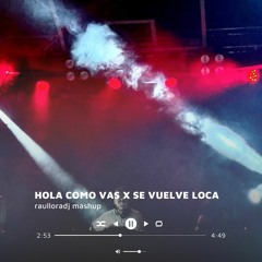 ELADIO CARRION FT JUAN MAGAN- HOLA COMO VAS X SE VUELVE LOCA (raulloradj mashup)