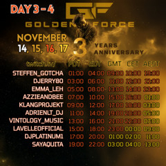 Team Golden Force 3 Year Anniversary 💛 2025-11-16