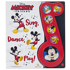 [Free] KINDLE 🗂️ Disney Mickey Mouse & Friends - Sing, Dance, Play! Music Sound Book
