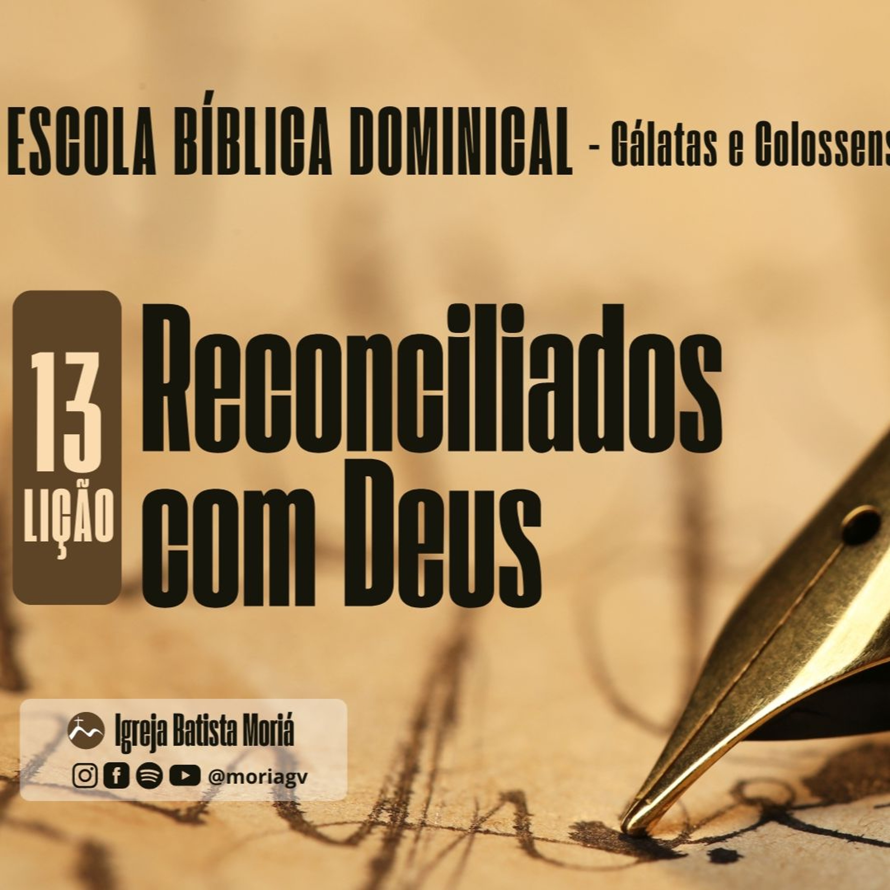 Reconciliados com Deus - Pr. Harley Apolônio- Culto EBD [07.07.2024] episode artwork