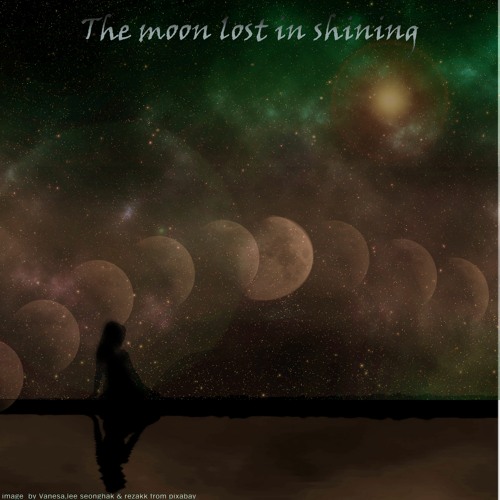 The ｍoon lost in shining