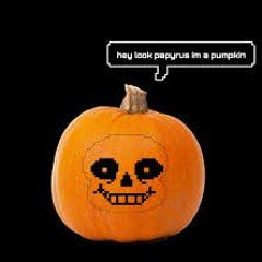 Halloween Sans 1 phase - Megalovania (Jack'o lantern Sans)