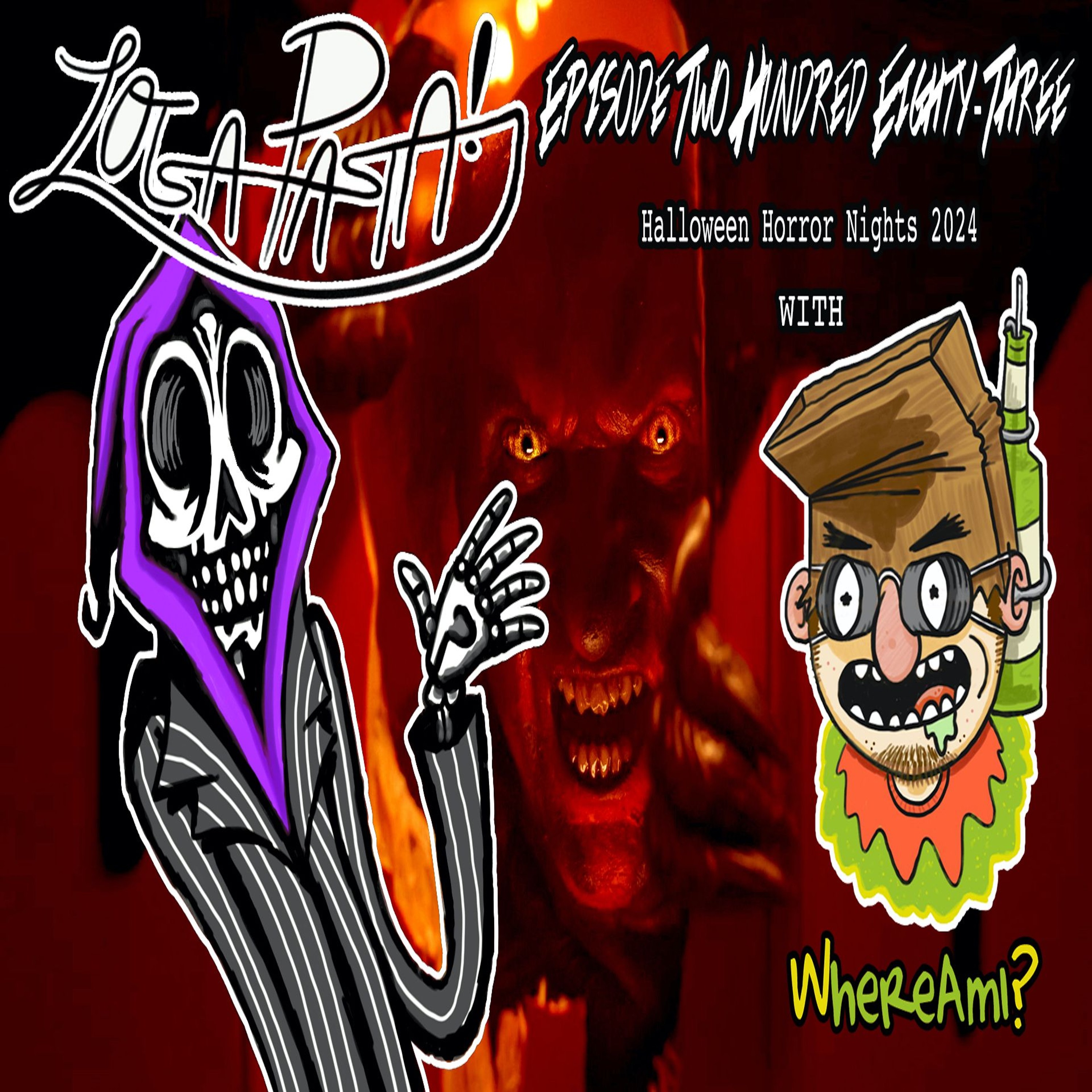 Episode Two Hundred Eighty-Three: Halloween Horror Nights 2024 episode artwork