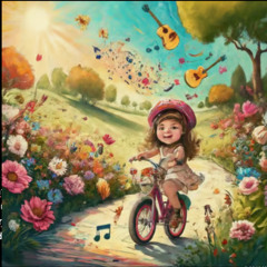 Step by step, Hilma's on her ride