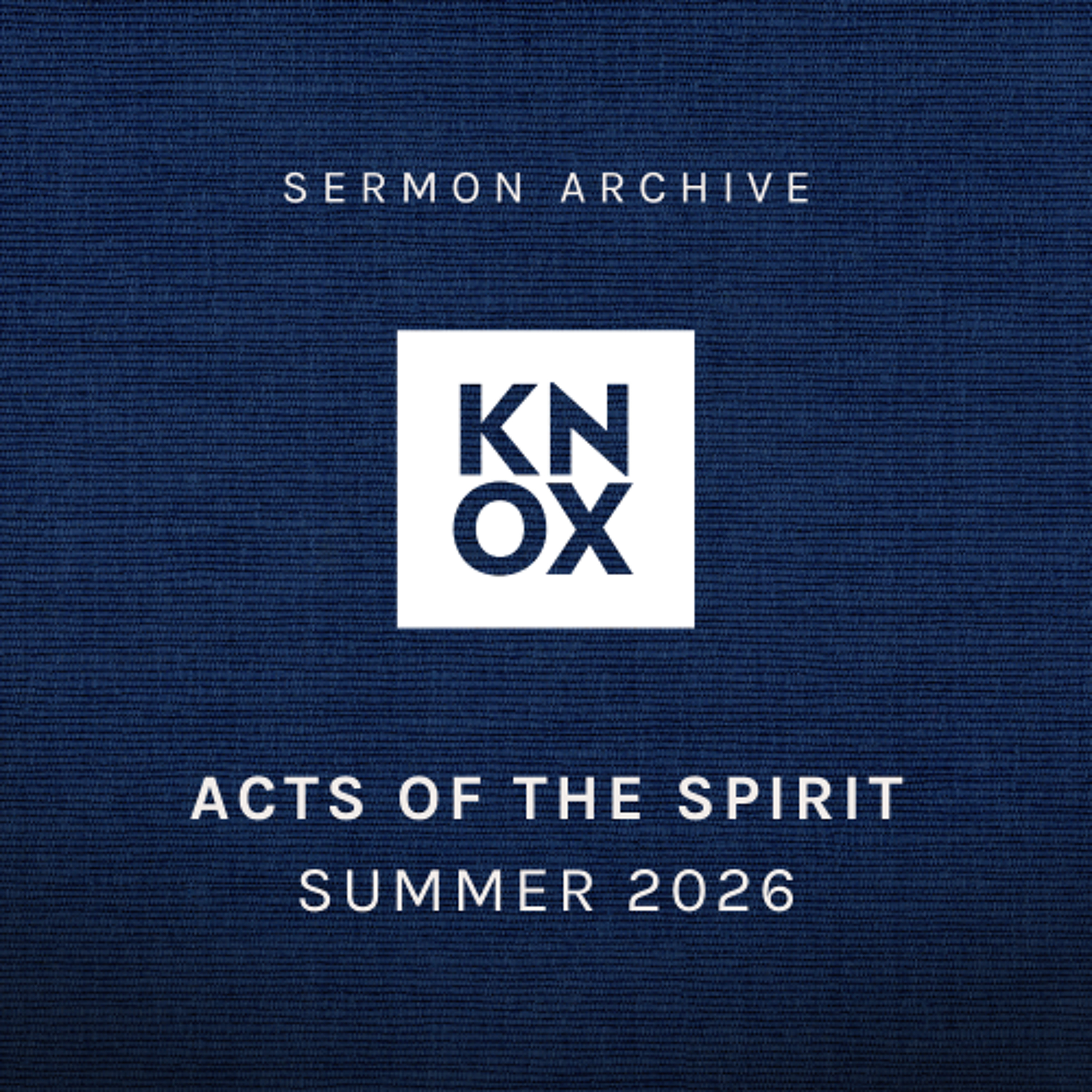 May 31, 2026 | Acts 2:14-41 | The Acts of The Spirit episode artwork