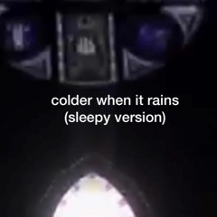 colder when it rains but you're stargazing with your crush on the high school football field