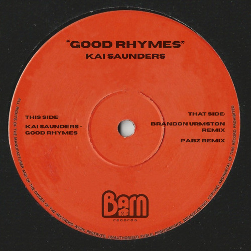 Kai Saunders - Good Rhymes