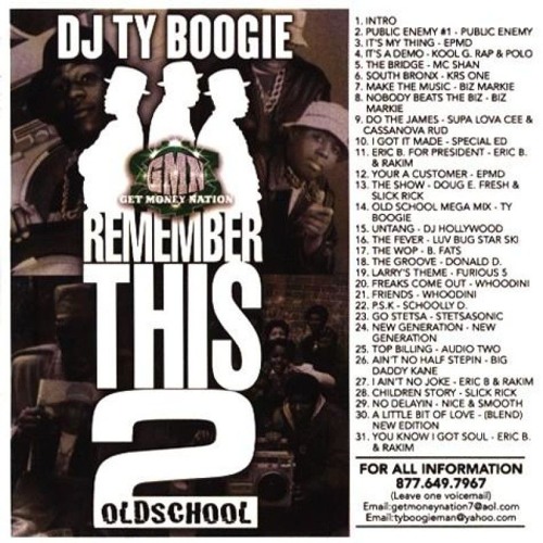 DJ TYBOOGIE-REMEMBER THIS PART 2