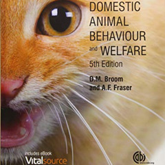 [DOWNLOAD] EPUB ✉️ Domestic Animal Behaviour and Welfare [OP] by  Donald M. Broom &