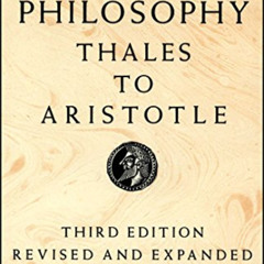 [GET] EPUB 📨 Greek Philosophy: Thales to Aristotle (Readings in the History of Philo