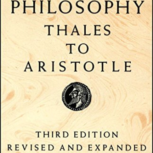 Read EPUB 📂 Greek Philosophy: Thales to Aristotle (Readings in the History of Philos