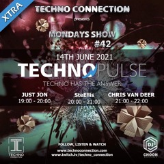 DJ Chris van Deer @ TECHNO PULSE #42 Show 14.06.2021