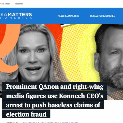 When Conspiracy Theorists Get It Right The Crowd Goes Wild - The Konnech Knock Out Punch