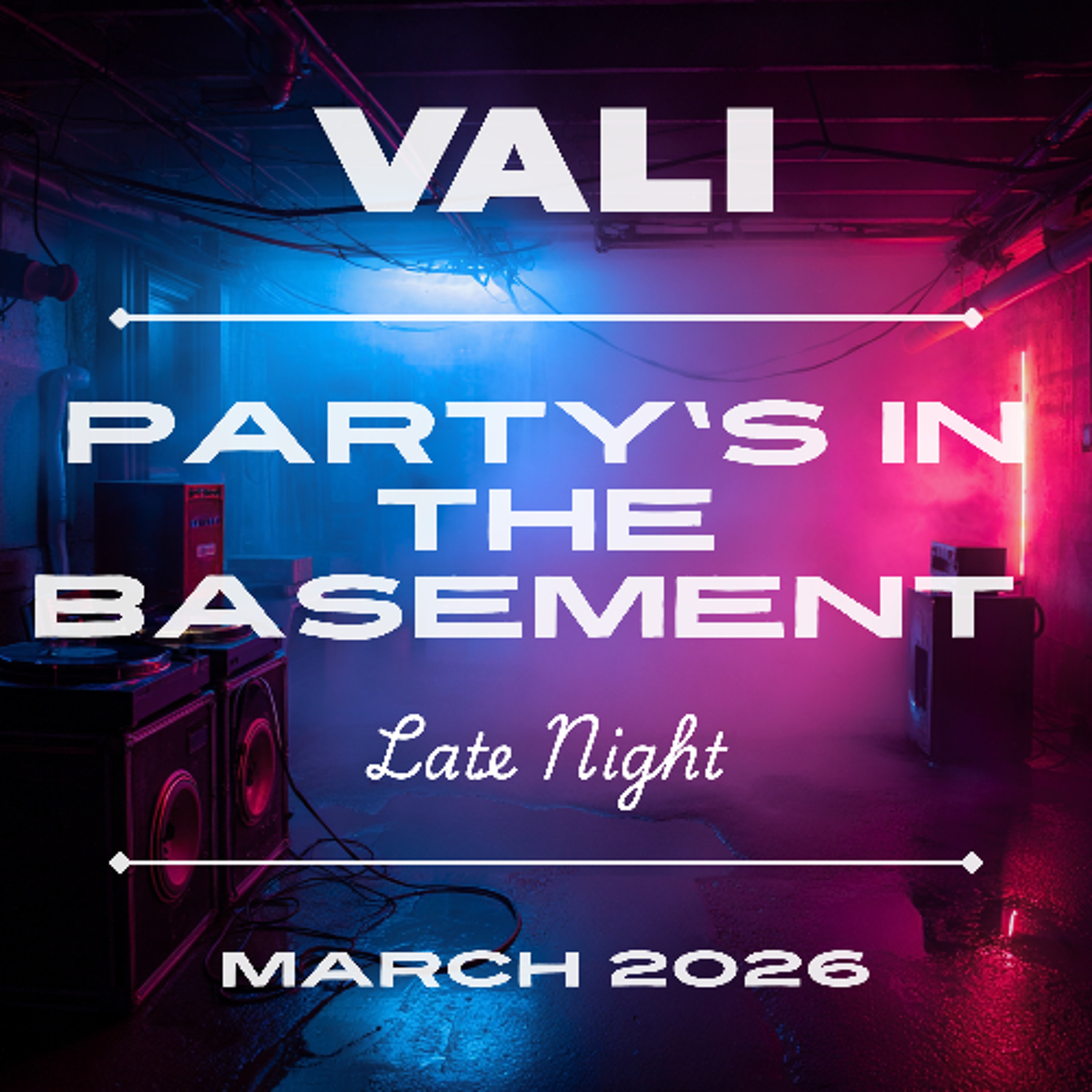 Basement Party - Late Night Mix | Deeper Vibes | March 2026 episode artwork