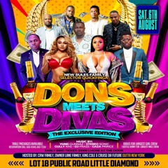 Dons Meets Divas The Exclusive Edition (SAT 6TH AUGUST 2022)