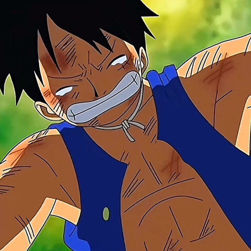 luffy crying
