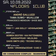Kai Pattenberg@ 4 Floors 1 Club 10.9.2022 Connex Mannheim