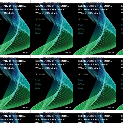 (EPUB) Download Elementary Differential Equations and Boundary Value Problems (Boyce, Elementary Dif