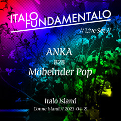 ANKA B2B Möbelnder Pop – Live-Set @ Italo Island, Conne Island, Leipzig
