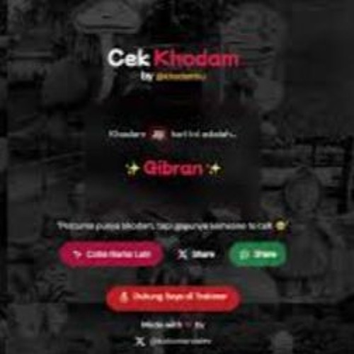 Listen to music albums featuring Link Cek Khodam Online Dengan Nama Listen to music albums featuring Link Cek Khodam Online Dengan Nama